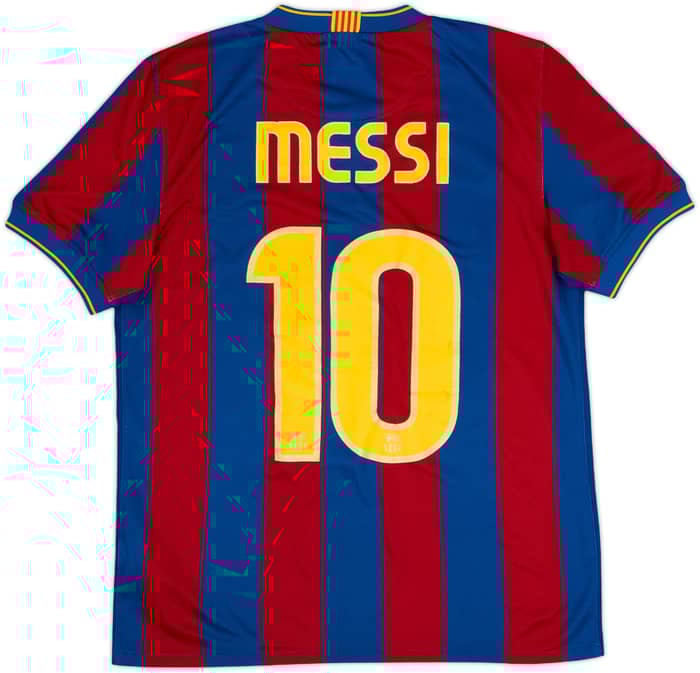 2009-10 Barcelona Home Shirt Messi #10 - 6/10 - (S)
