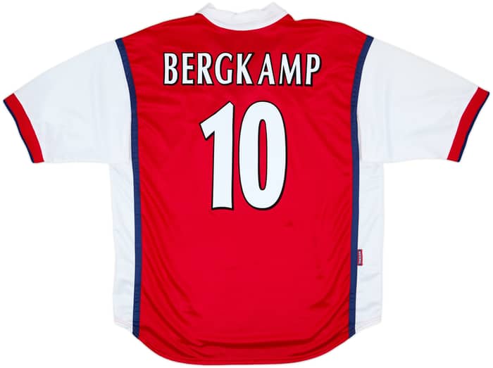 1998-99 Arsenal Home Shirt Bergkamp #10 - 8/10 - (XL)