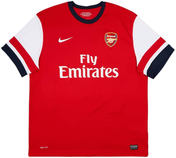 2012-14 Arsenal Camiseta Local Arteta #8 - 8/10 - (XL)