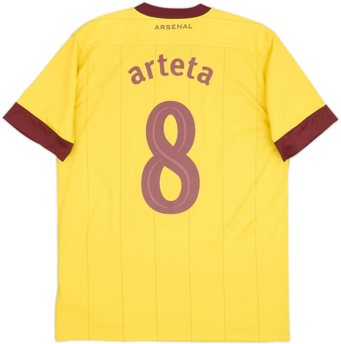 2010-13 Arsenal Away Shirt Arteta #8 - 5/10 - (M)