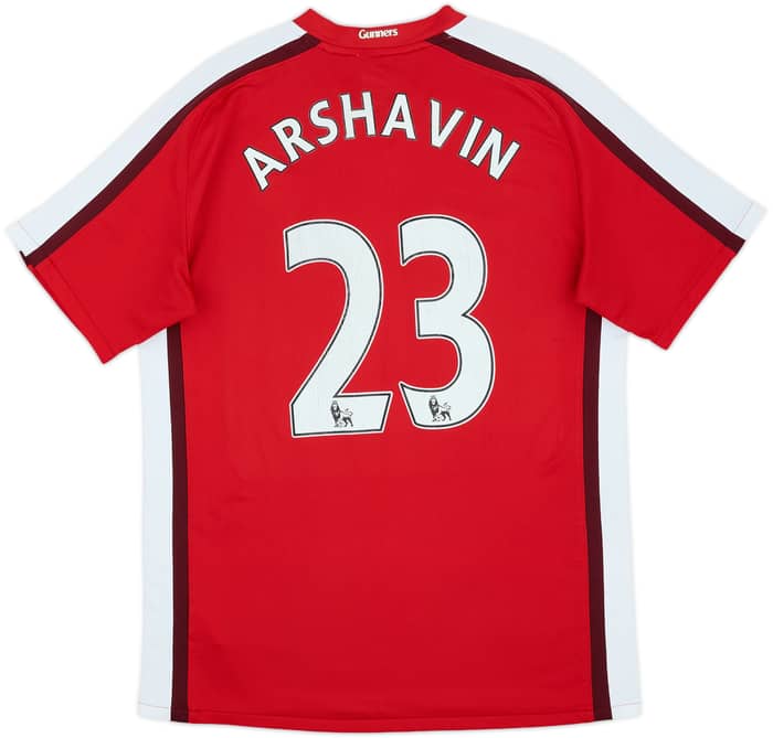 2008-10 Arsenal Home Shirt Arshavin #23 - 6/10 - (M)