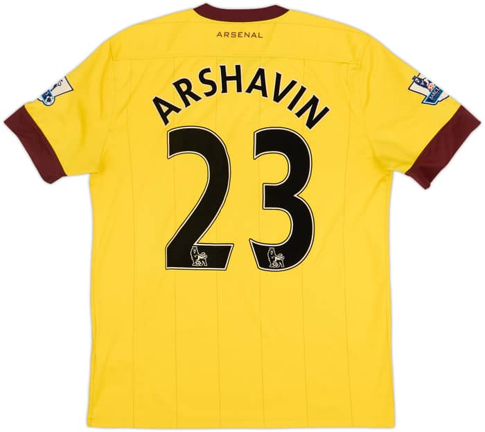 Camiseta de visitante del Arsenal 2010-13 Arshavin #23 - 8/10 - (M)