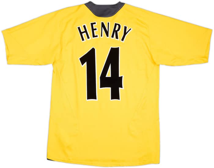 2005-06 Arsenal Away Shirt Henry #14 - 8/10 - (M)