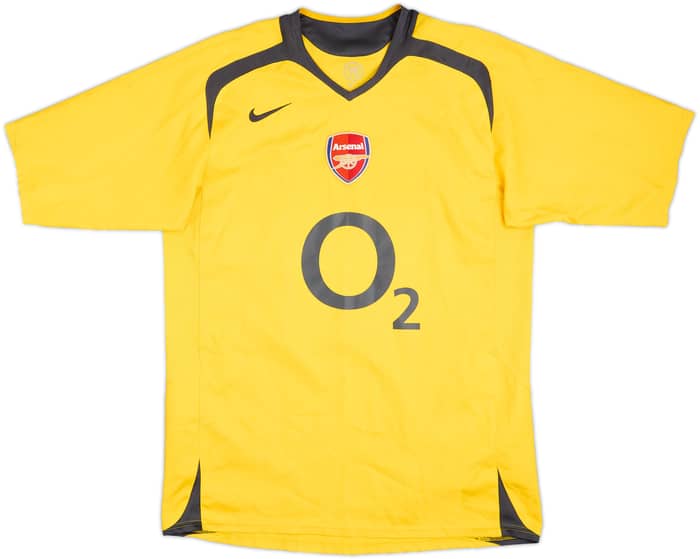 2005-06 Arsenal Away Shirt Henry #14 - 8/10 - (M)