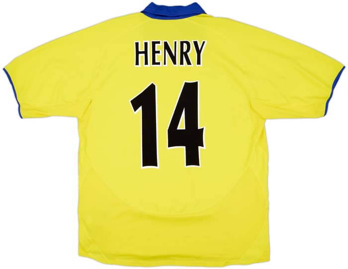 2003-05 Arsenal Away Shirt Henry #14 - 8/10 - (L)