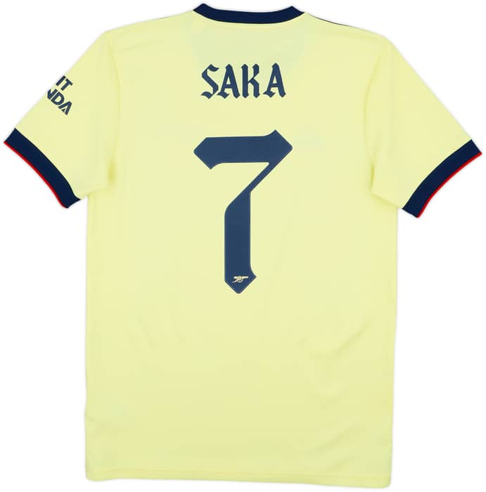 2021-22 Arsenal Away Shirt Saka #7 - 9/10 - (M)