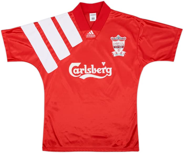 1992-93 Liverpool Centenary Home Shirt - 9/10 - (M)