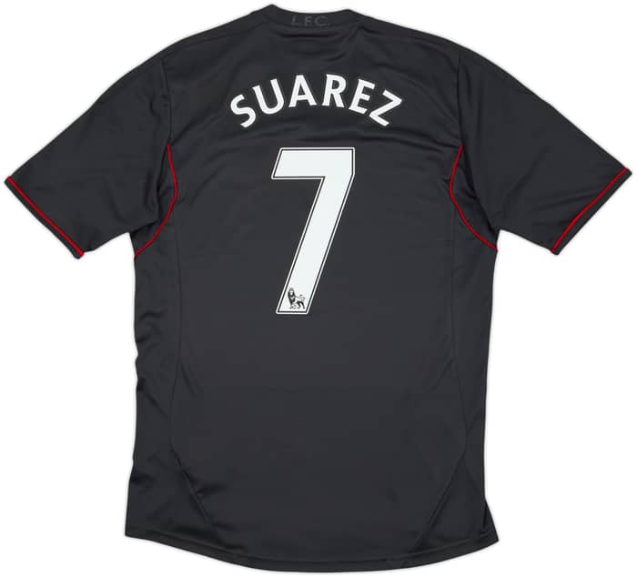 2011-12 Liverpool Away Shirt Suarez #7 - 5/10 - (M)