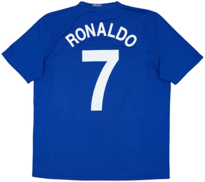 2008-09 Manchester United Third Shirt Ronaldo #7 - 7/10 - (XL)