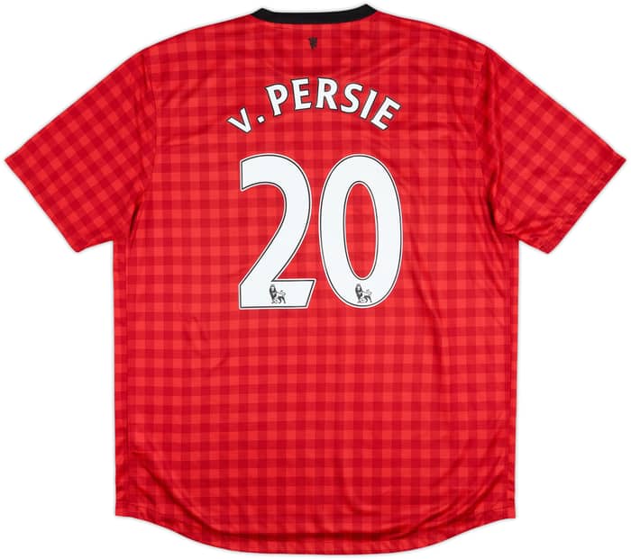 2012-13 Manchester United Home Shirt V.Persie #20 - 8/10 - (XL)
