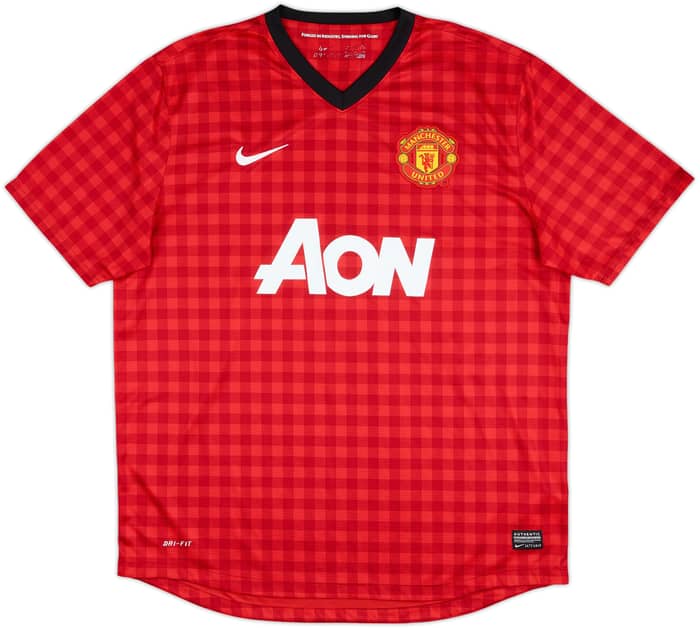 2012-13 Manchester United Home Shirt V.Persie #20 - 8/10 - (XL)