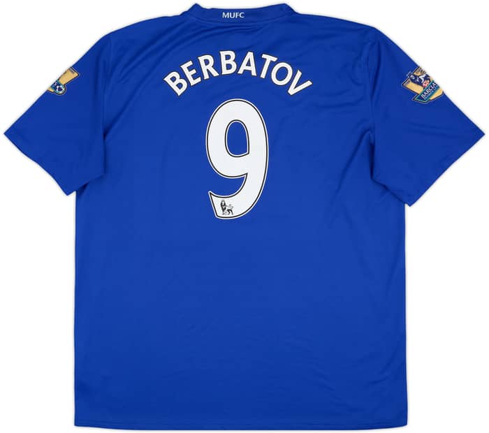 2008-09 Manchester United Third Shirt Berbatov #9 - 6/10 - (XXL)