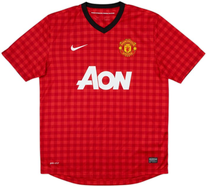 2012-13 Manchester United Home Shirt Scholes #22 - 6/10 - (L)