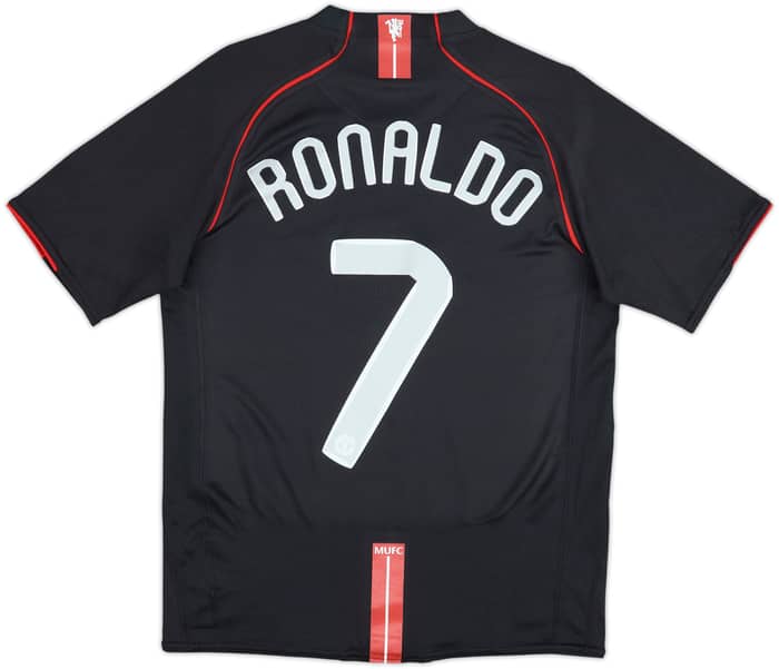 2007-08 Manchester United Away Shirt Ronaldo #7 - 10/10 - (XL.Boys)