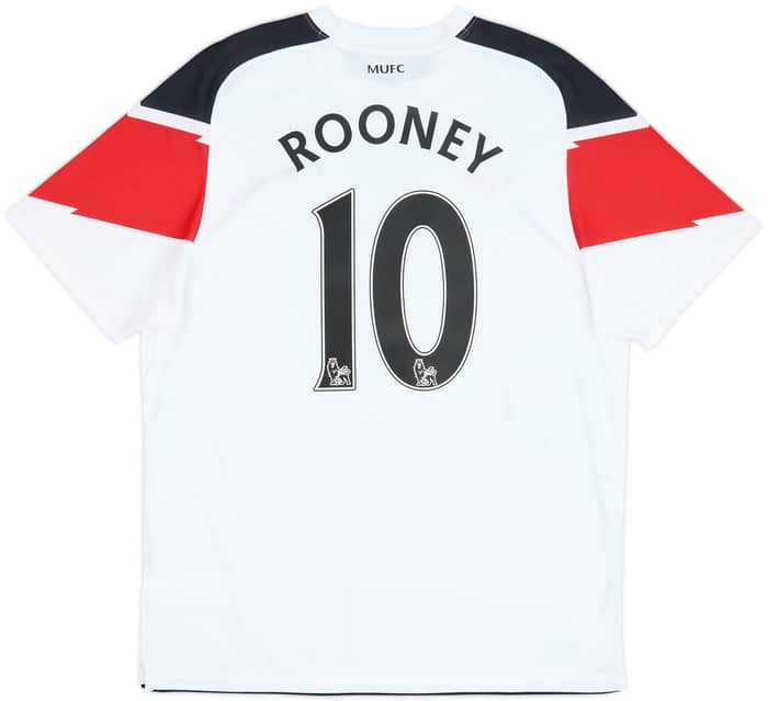 2010-12 Manchester United Away Shirt Rooney #10 - 6/10 - (L)