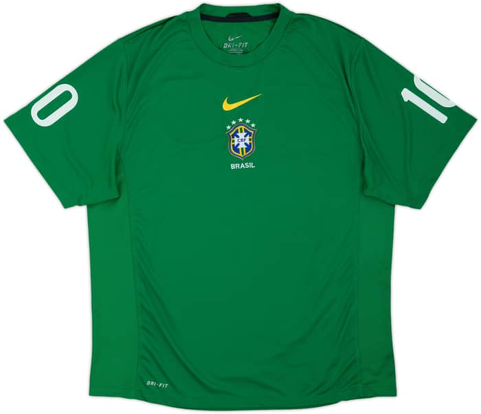 2010-12 Brazil Nike Training Shirt - 8/10 - (XL)