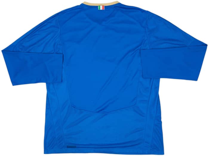 2007-08 Italy Player Issue Home L/S Shirt - 4/10 - (XL)