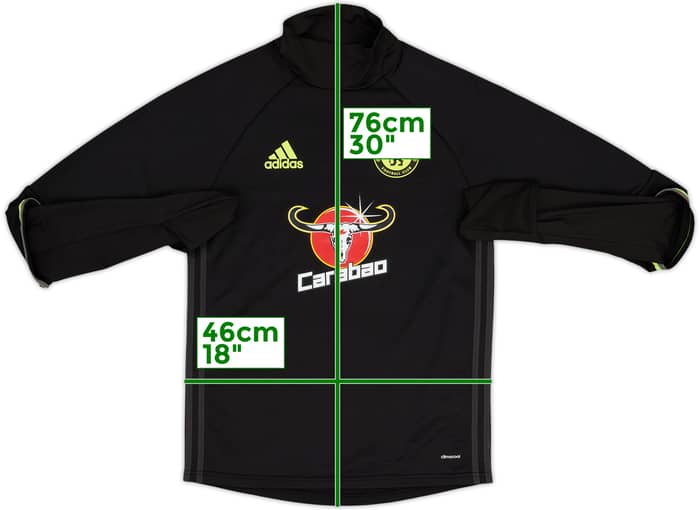 2016-17 Chelsea adidas Drill Top - 9/10 - (S)