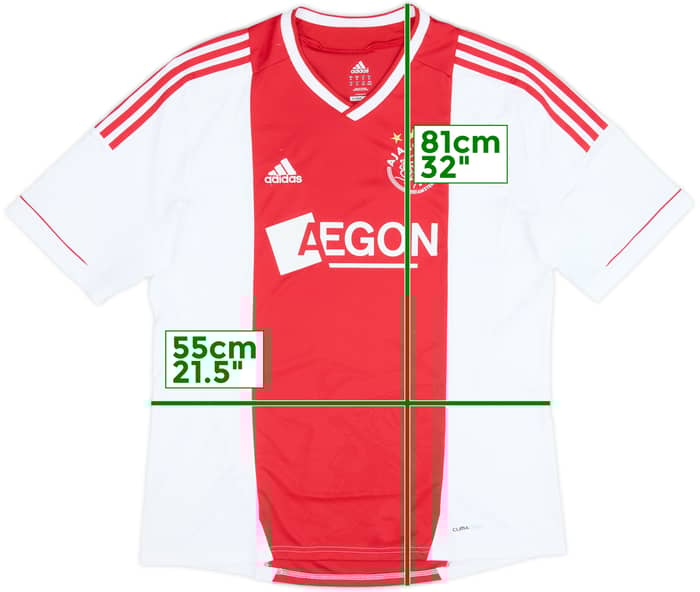 2012-13 Ajax Home Shirt - 8/10 - (XL)