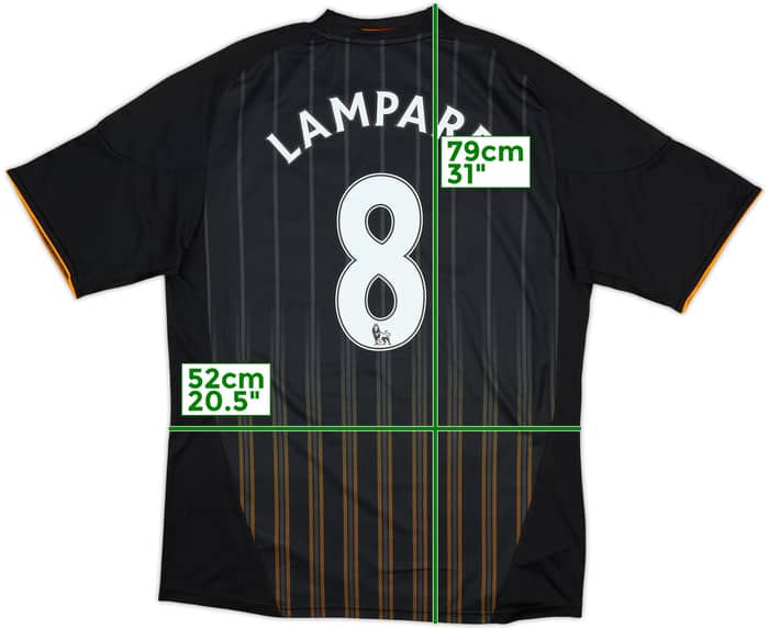 2010-11 Chelsea Away Shirt Lampard #8 - 6/10 - (L)
