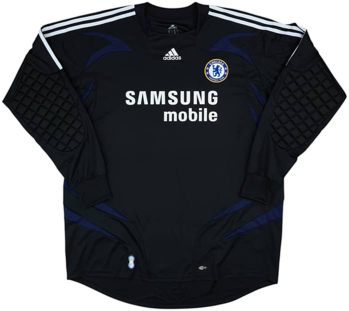 Camiseta de portero del Chelsea 2007-08 Cech #1 - 7/10 - (XXL)