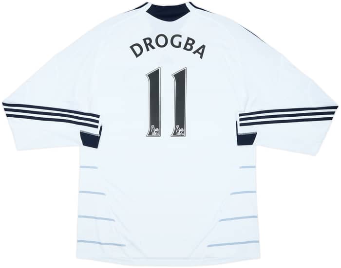 2009-10 Chelsea Third L/S Shirt Drogba #11 - 8/10 - (XL)