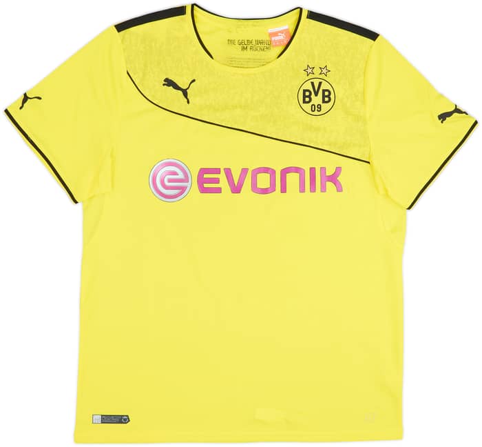 2013-14 Borussia Dortmund Winter Home Shirt - 7/10 - (XL)
