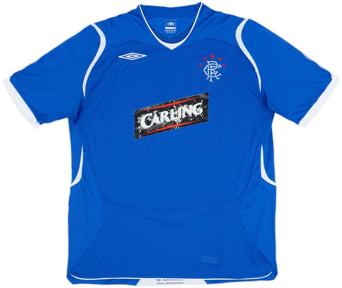 2008-09 Rangers Home Shirt - 5/10 - (XL)