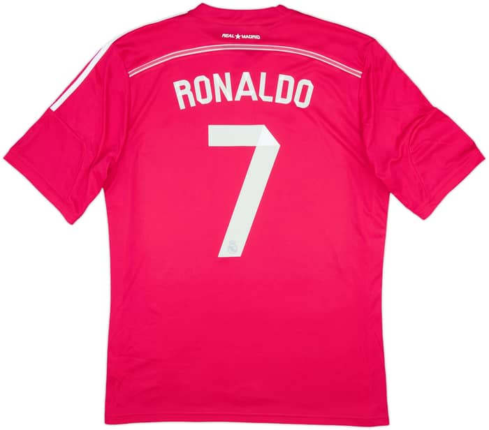 2014-15 Real Madrid Away Shirt Ronaldo #7 - 7/10 - (XL)