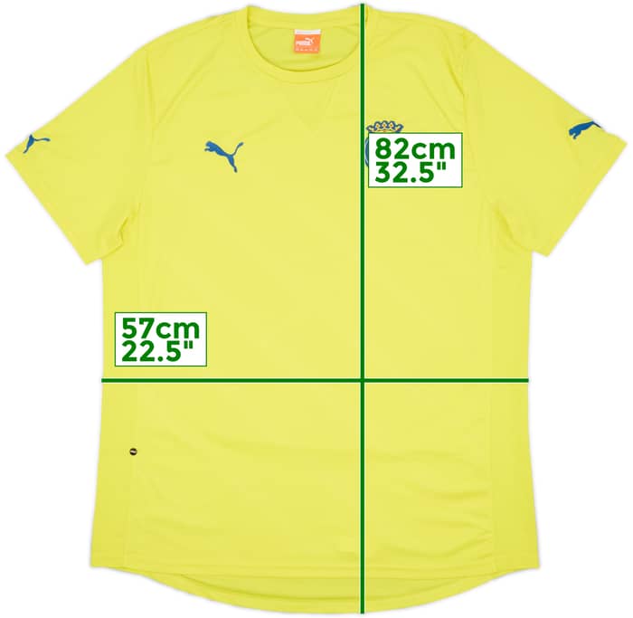 2010-11 Villarreal Home Shirt - 8/10 - (XXL)