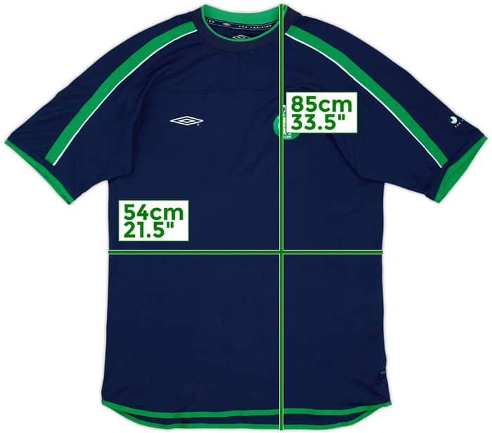 Camiseta de entrenamiento Umbro del Saint Etienne 2001-03 - 8/10 - (XL)