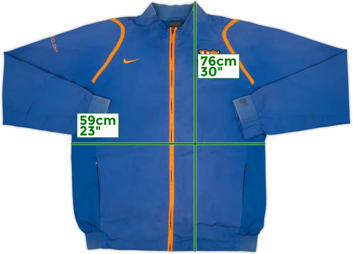 2006-07 Barcelona Nike Track Jacket - 4/10 - (XL)