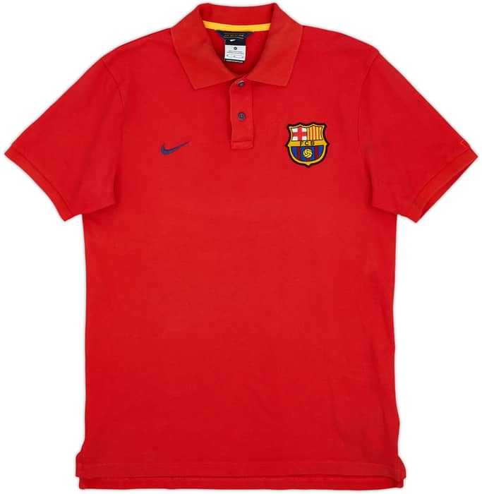 2013-14 Barcelona Nike Polo Shirt - 8/10 - (M)