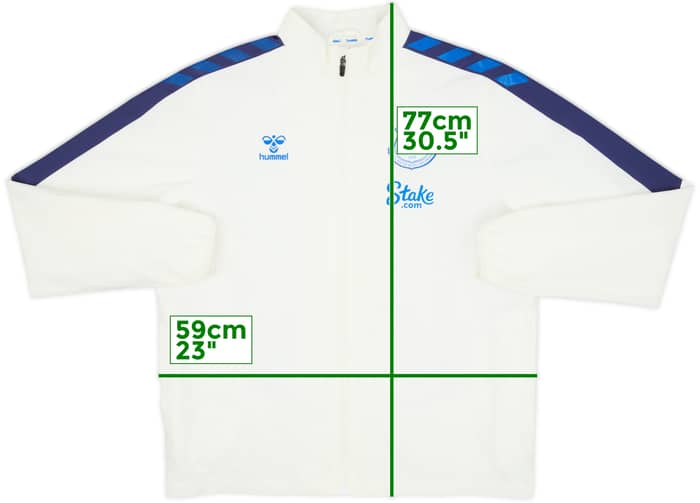 2022-23 Everton Hummel Track Jacket - 8/10 - (L)