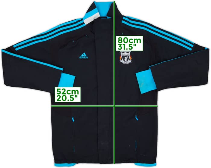 2011-12 Liverpool adidas Track Jacket - 4/10 - (M)