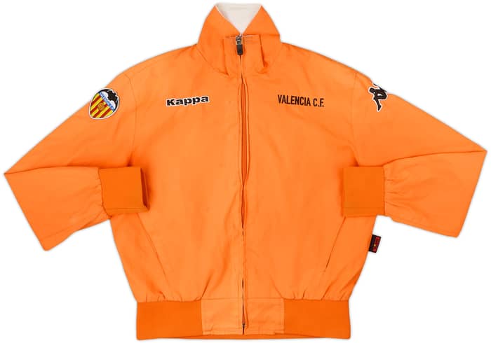 2009-10 Valencia Kappa Track Jacket - 6/10 - (L.Boys)