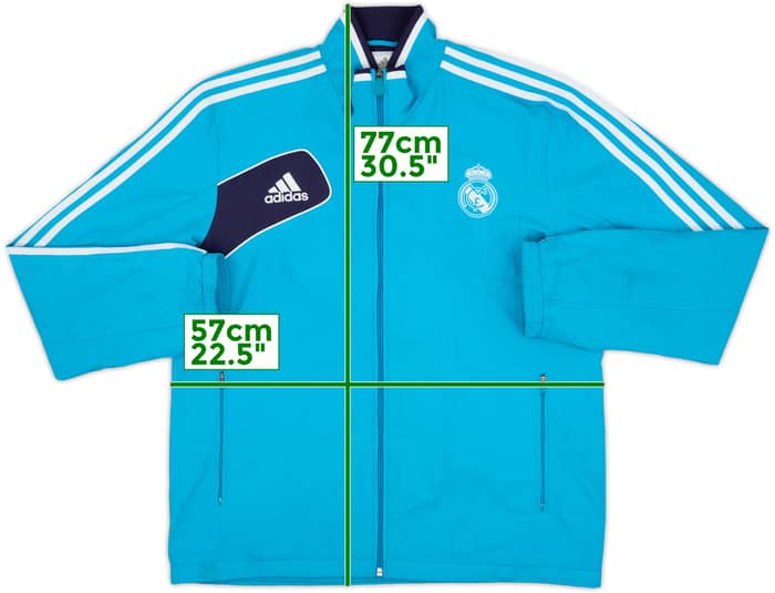 2012-13 Real Madrid adidas Track Jacket - 6/10 - (L)