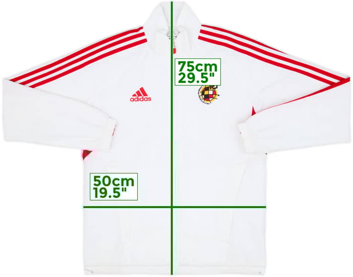 2010-11 Spain adidas Track Jacket - 6/10 - (XS)