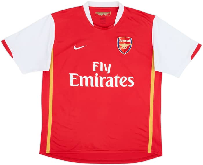 2006-08 Arsenal Home Shirt Henry #14 - 6/10 - (L)