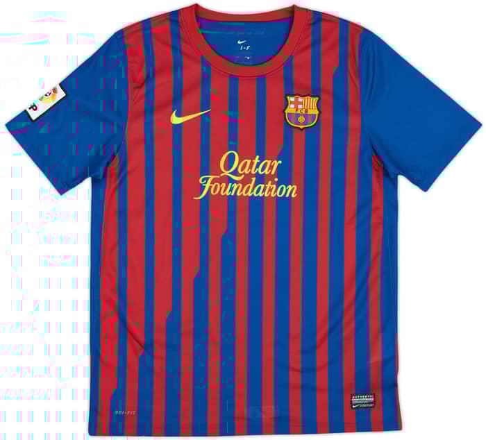 2011-12 Barcelona Camiseta Local - 5/10 - (XL.Niños)