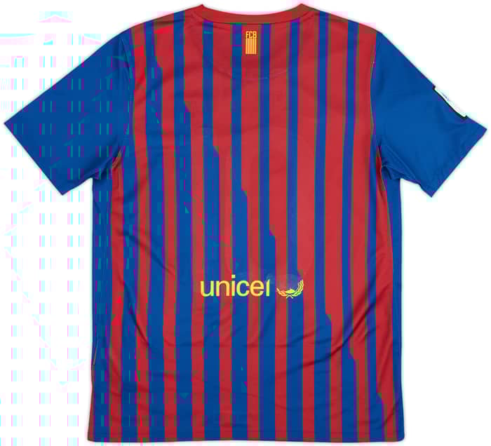 2011-12 Barcelona Camiseta Local - 5/10 - (XL.Niños)