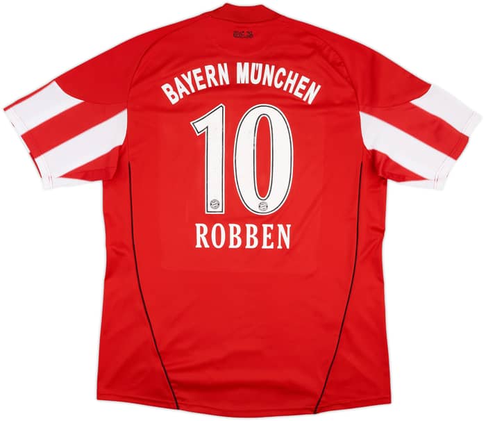 2010-11 Bayern Munich Home Shirt Robben #10 - 5/10 - (XL)