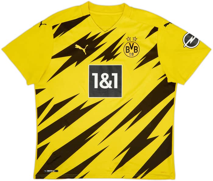 2020-21 Borussia Dortmund Home Shirt Haaland #9 - 6/10 - (XL)