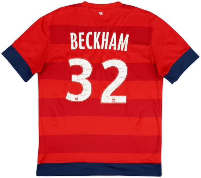 2012-13 Paris Saint-Germain Away Shirt Beckham #32 - 5/10 - (M)