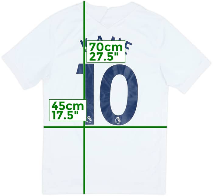 2021-22 Tottenham Home Shirt Kane #10 - 7/10 - (S)
