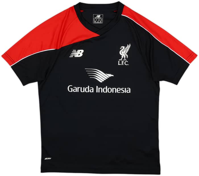 2015-16 Liverpool New Balance Training Shirt - 8/10 - (S)