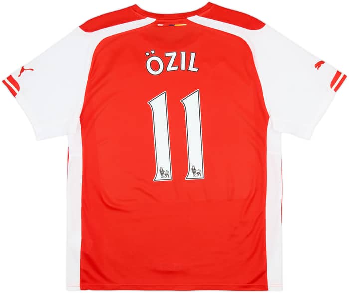 Camiseta de local del Arsenal 2014-15 Ozil #11 - 8/10 - (L)