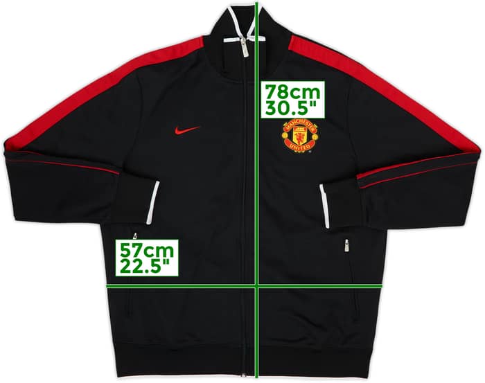2012-13 Manchester United Nike Track Jacket - 8/10 - (XL)