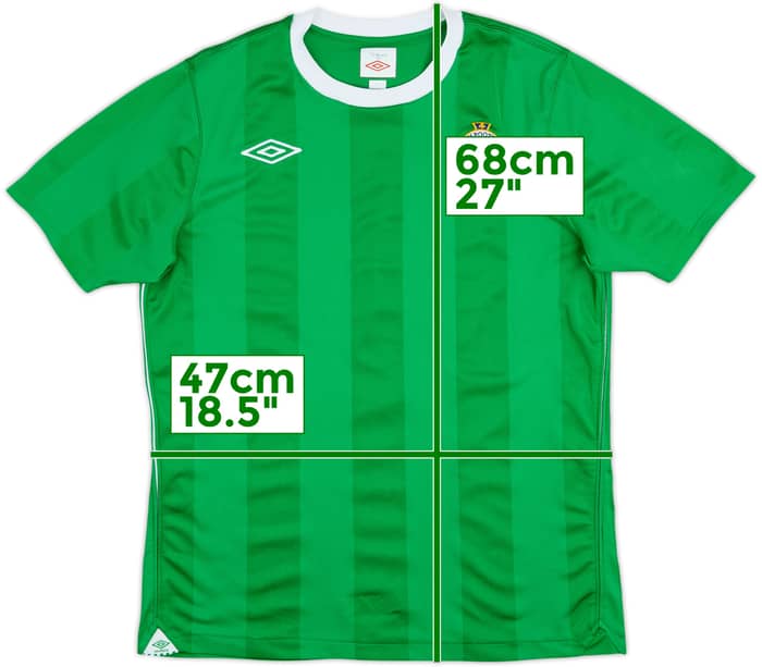 2010-12 Northern Ireland Home Shirt #11 - 6/10 - (S)