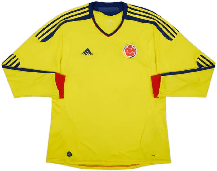2011-13 Colombia Home L/S Shirt - 7/10 - (XL)